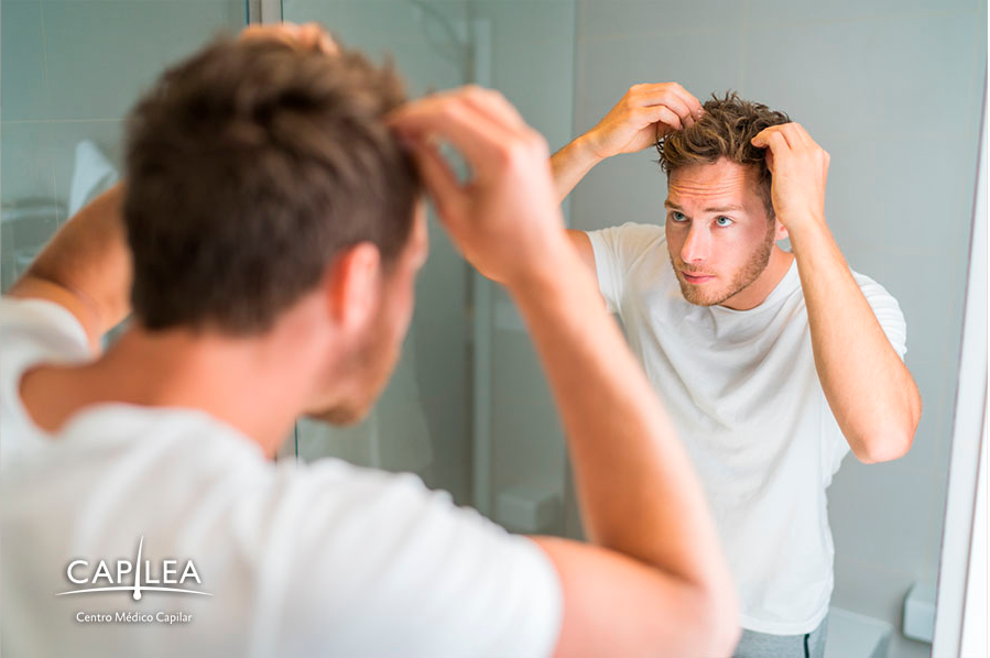 Oral or topical medications can help to stop hair loss. 