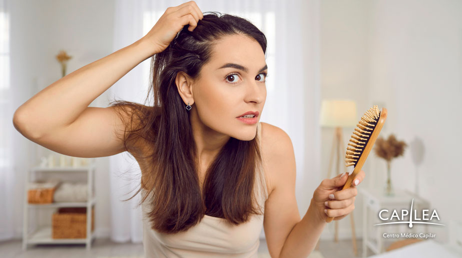 Hair thinning and hair loss in front of the head are difficult for women. 